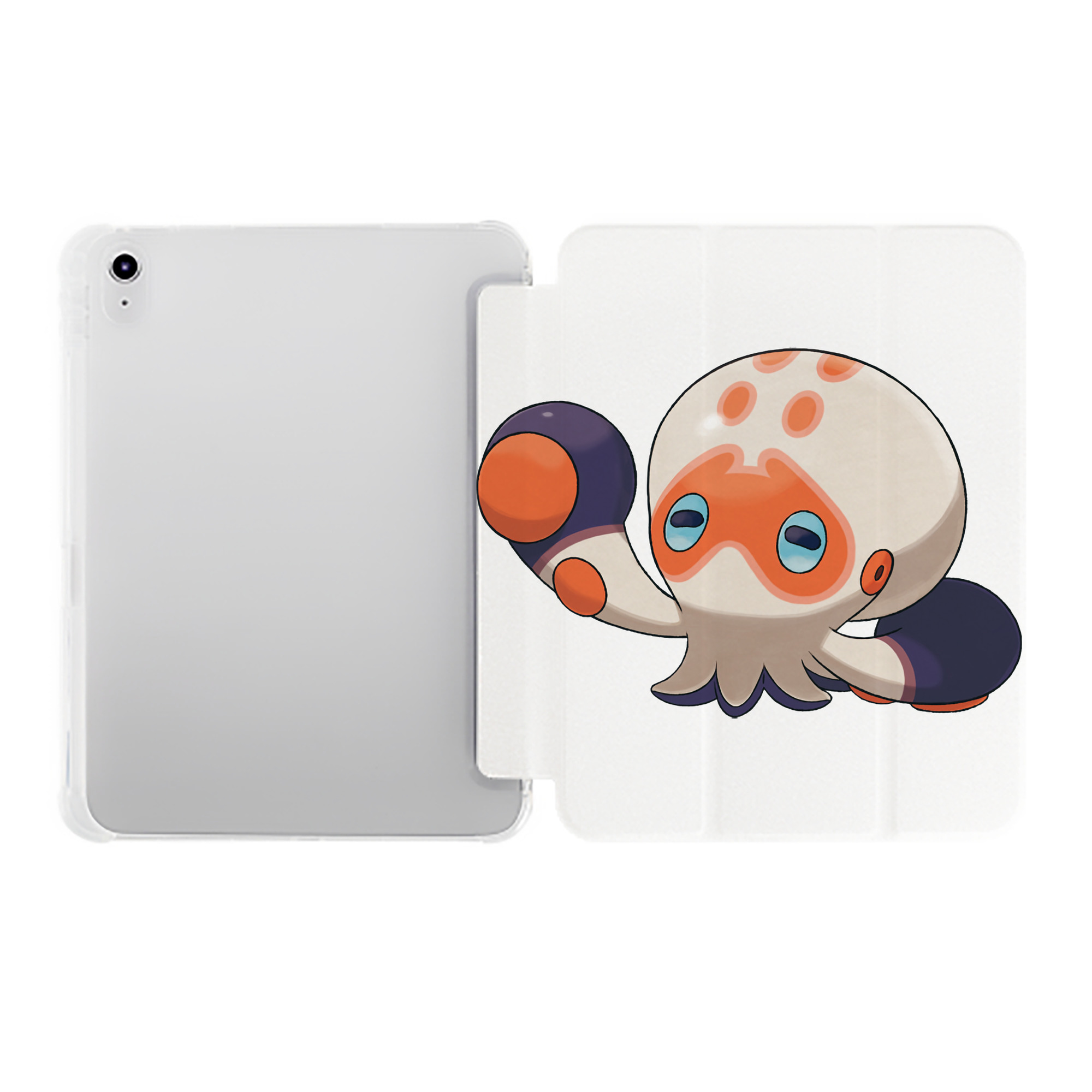 （画像用） ポケットモンスター Pokémon IPad ケース ペン収納付き 三つ折りスタンド PUレザー×シリコン 対応機種9.5/10.5/10.9インチ